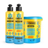 Kit Shampoo e Mascara Acorda Cachos